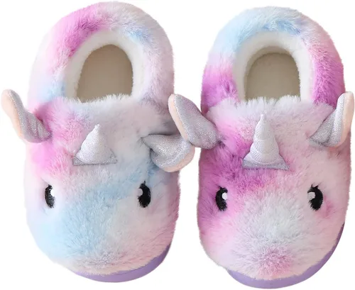 Miniatura 6 de Pantuflas peludas para niñas y niños pequeños