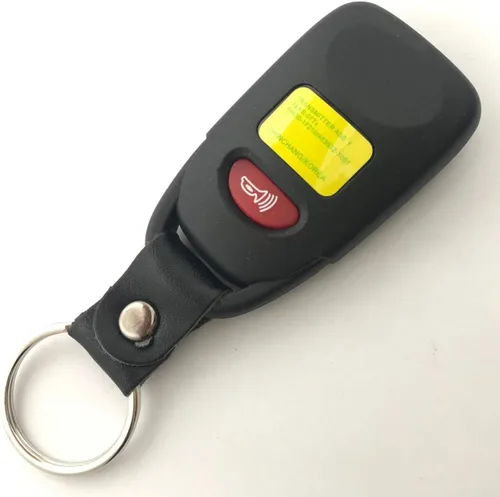 Miniatura 2 de Funda de repuesto para llavero con 3 botones de pánico para Hyundai Elantra Sonata Accent, Kia Optima, sin llave, llave remota (4 botones)