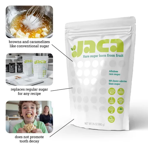 Miniatura 6 de Jaca Rare Sugar - Edulcorante de alulosa pura Sustituto saludable del azúcar para alimentos y bebidas Alternativa edulcorante apta para ceto