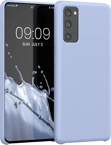 Miniatura 330 de kwmobile Funda compatible con Samsung Galaxy S22 - Funda de silicona TPU con acabado suave - Blue Reef
