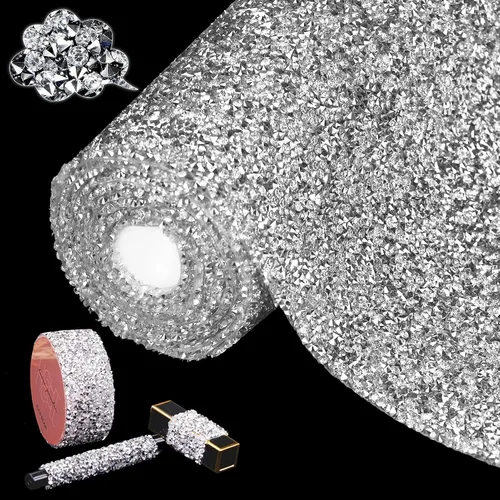 Miniatura 12 de Adhesivo con diamantes de imitación para decoración del hogar, calcomanías autoadhesivas para decoración de autos y manualidades