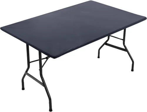 Miniatura 22 de Obstal Mantel Redondo Ajustable, Mantel Reversible Impermeable Resistente a las Manchas Elástico Extensible, Cubierta de Mesa Fácil de Limpiar