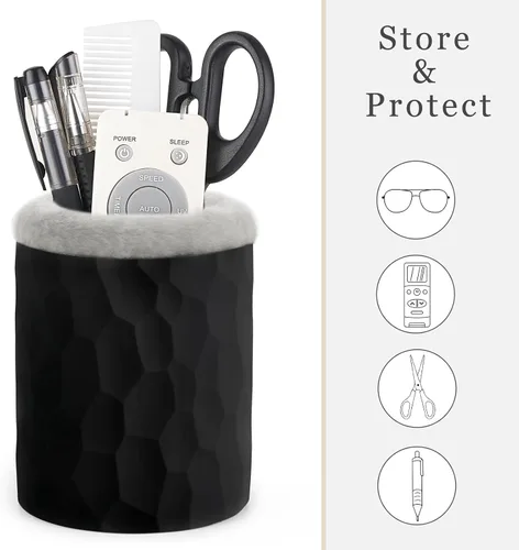 Miniatura 5 de Mkono Soporte para anteojos con forro de felpa, funda protectora para lentes, soporte antiarañazos, organizador de almacenamiento para anteojos