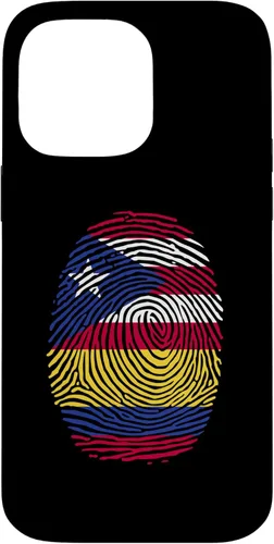 Miniatura 20 de Funda para iPhone 11 Pro Max Boricua y Colombia con huellas dactilares puertorriqueñas
