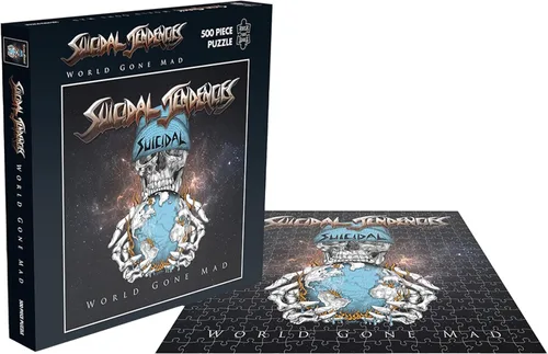 Miniatura 3 de RockSaws - Suicidal Tendencies World Gone Mad (rompecabezas de 500 piezas)