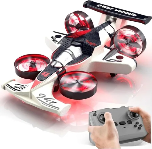 Coche de control remoto 2 en 1 y avión RC Stunt Drone RC Drift Car Anti colisión Drift Drones Flying Drone para niños Avión de control remoto para