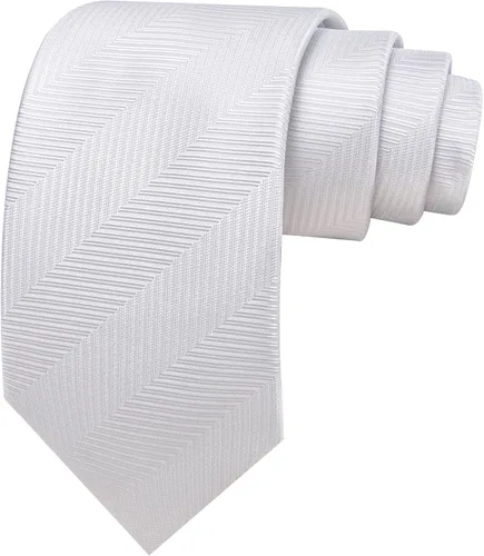 Miniatura 139 de Barry.Wang Juego de corbatas para hombre, corbata de seda a rayas, tejido a cuadros, gemelos formales, negocios, boda