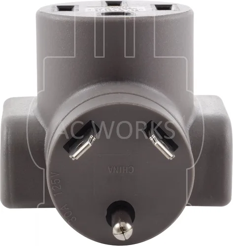 Miniatura 3 de Adaptador de carga EV AC WORKS para uso en Tesla (TT-30P RV/Remolque 30A a Tesla)