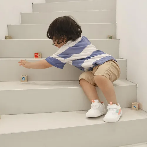 Miniatura 3 de Zapatos de bebé para niños y niñas, primeros caminantes, animales lindos, zapatillas para niños pequeños, precaminantes, suela de goma