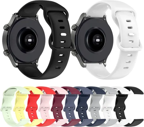 Miniatura 4 de TenCloud Bandas compatibles con Huawei Watch GT2 Pro Correas de silicona lavables Pulseras deportivas para reloj GT2 Pro (negro)