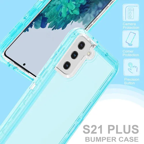 Miniatura 5 de Funda para Samsung Galaxy S20 Plus, probada contra caídas militares 3 en 1, funda protectora de cuerpo completo, armadura resistente, a prueba