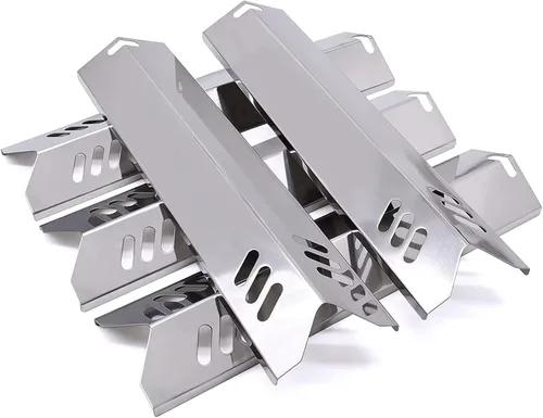 Miniatura 9 de Piezas de parrilla para Dynaglo Grill DGF493BNP, 4 protectores térmicos DGF493BNP, 15 pulgadas de acero porcelánico DGF493BNP
