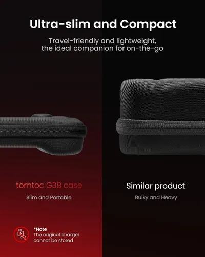 Miniatura 3 de tomtoc Carrying Case Compatible with Steam Deck/OLED, Protective case, Hard Portable Travel Carrying bag for Steam Deck Console, Shockproof, Travel