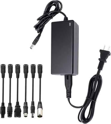 Cargador de batería de scooter eléctrico 24V 2A, adaptador de corriente con 7 enchufes para Drive Medical, Go Go Elite Traveler, Pride Mobility,