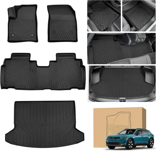 Miniatura 8 de Tapetes de suelo Peleus para Mercedes-Benz Sprinter 2500/3500 2025-2019, solo para furgoneta de carga, forros personalizados de goma TPE para todo