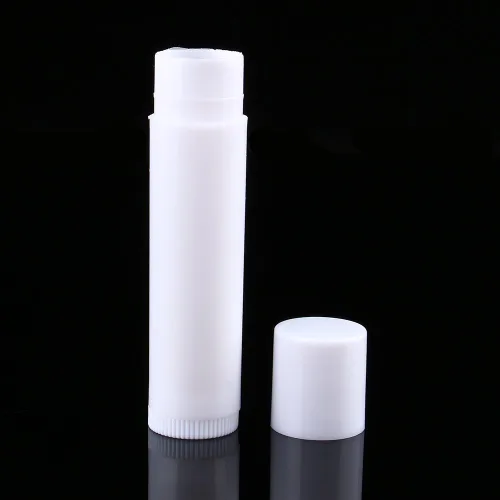 Miniatura 6 de 100PCS 0.2 fl oz Claro Negro Blanco Vacío Lápiz Labial Bálsamo Labial Contenedor Tubo