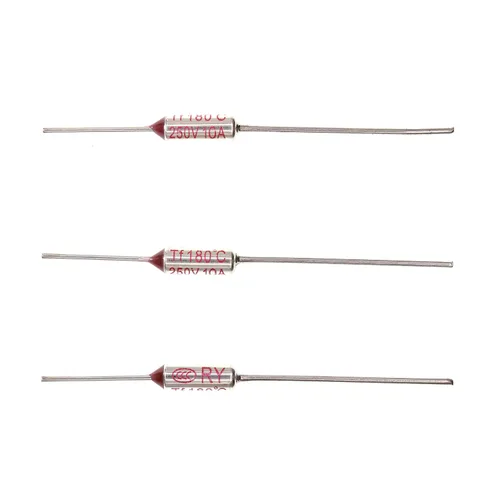 Miniatura 28 de Fusible térmico de temperatura metálica RY65 149.0 °F 149 ℉ 10A 250V 10 piezas