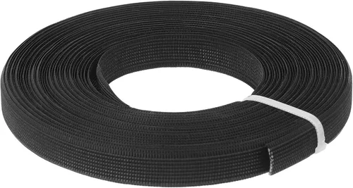 Miniatura 56 de uxcell Deshuesado para coser, 1 pieza de 5 yardas y 0.236 in – corsé de poliéster de alta densidad para vestido de novia, vestido de novia (negro)