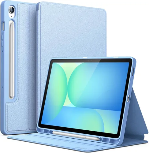 Miniatura 14 de JETech Funda para Samsung Galaxy Tab S10 Lite / S10 FE / S9 FE 10.9 Pulgadas con Soporte para Lápiz S, Funda Folio Delgado con Soporte y Visor Negro
