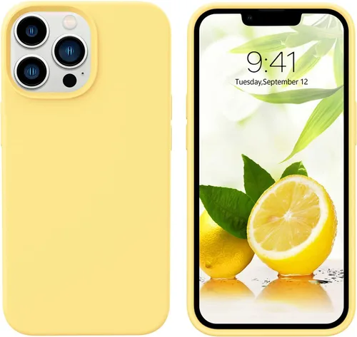 Miniatura 292 de GUAGUA Funda compatible con iPhone 17 Pro Max de 6.9 pulgadas, silicona líquida, goma de gel suave, delgada, forro de microfibra delgada