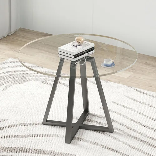 Miniatura 8 de FUSHIAIPTC Patas de metal para mesa auxiliar de 28 pulgadas, patas de mesa de comedor resistentes de 800 libras con ventosas y agujeros