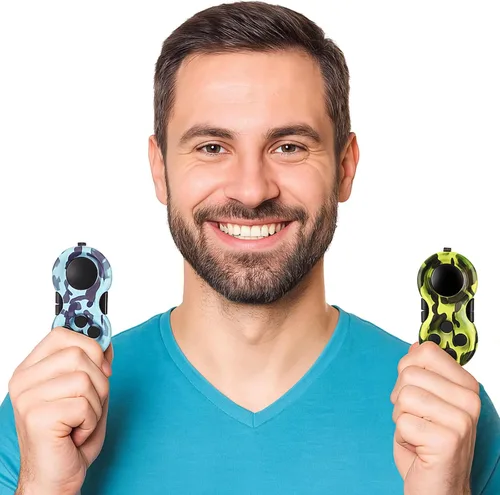 Miniatura 6 de Skylety 2 piezas de juguetes para jugar para adultos, almohadillas para jugar, rellenos de cesta de Navidad, cubo de alivio del estrés, controlador