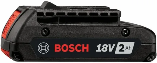 Miniatura 3 de Bat612- 2PK 18-volt iones de litio 2.0 Ah Bosch slim pack batería con indicador de combustible digital, 2-pack