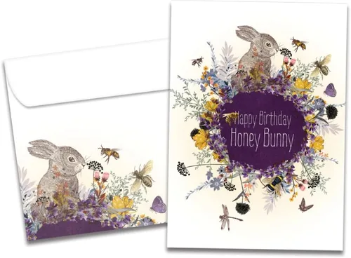 Miniatura 17 de Tree-Free Greetings - Tarjeta de cumpleaños - Diseños artísticos - 1 tarjeta + sobre a juego - Hecho en Estados Unidos - Papel 100% reciclado - 5 x