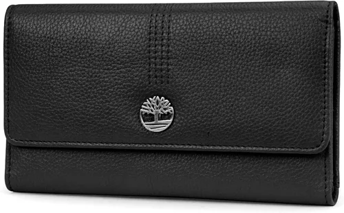 Miniatura 38 de Timberland - Cartera de piel con solapa RFID para mujer, Rojo, talla única