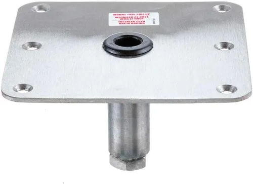 Miniatura 5 de Attwood 97739-T Juego de pedestal de asiento de barco de acero inoxidable con pasador giratorio Eze Lock'N Pin de 3/4 pulgadas