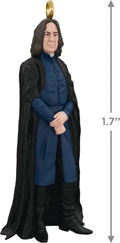 Miniatura 16 de Hallmark Keepsake Adornos de Navidad en miniatura 2023, Harry Potter Hermione, Hagrid y Snape Metal, mini juego de 3, regalos para los fanáticos