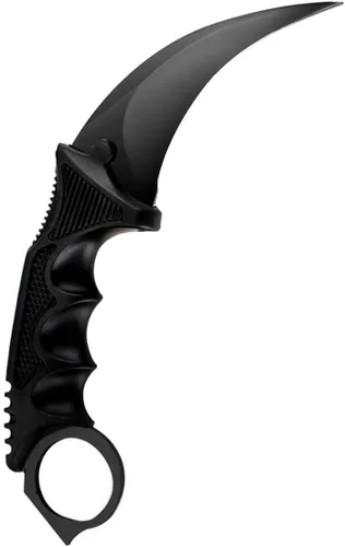 Karambit - Cuchillo de entrenamiento sin filo Karambit con funda para principiantes, herramienta de entrenamiento 100% segura