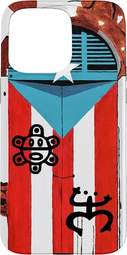 Miniatura 31 de Funda con diseño de bandera de Puerto Rico Coqui Sun Taíno, Boricua Pride Cover Case para iPhone 17