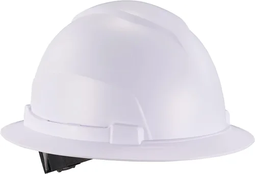 Miniatura 7 de Ergodyne Skullerz 8969 Class E - Casco duro de ala completa, ligero, suspensión de trinquete ajustable de 6 puntos, carcasa de HDPE, lima