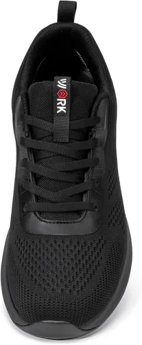 Miniatura 3 de LARNMERN Zapatos de trabajo para hombres antideslizantes para cocinero, zapatos de cocina, impermeables, antideslizantes, zapatos trabajo