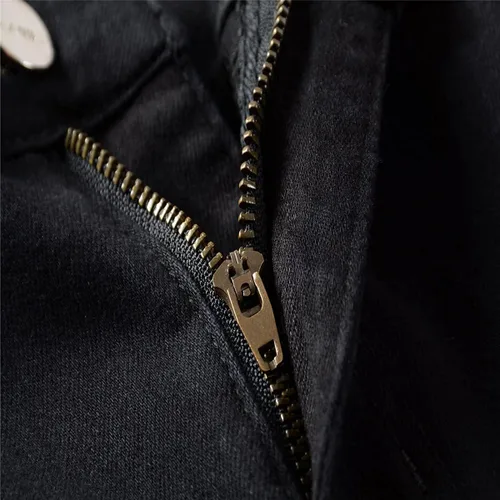 Miniatura 3 de Parches estampados para hombre diseño de retazos de moda ajustados desgastados con agujeros de mezclilla cantantes bailarines