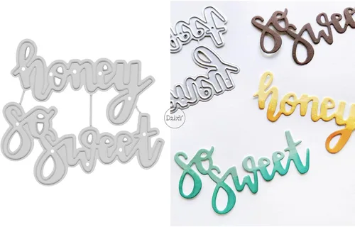 Miniatura 7 de DzIxY Shadow Words Joy - Troqueles de corte de metal para hacer tarjetas, juego de troqueles de papel para grabar, plantillas para máquina de 18