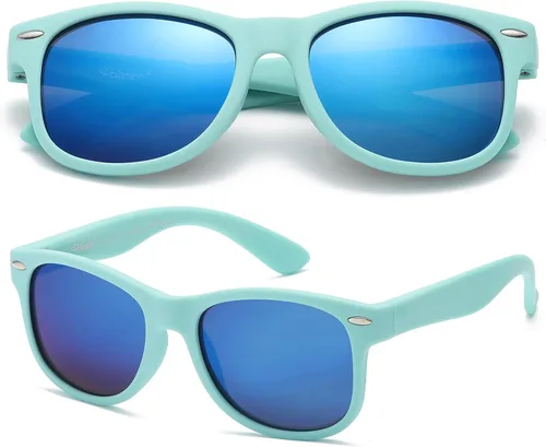 Miniatura 14 de PolarSpex - Lentes de sol para niños pequeños con protección UV – Lentes de sol polarizados irrompibles para niños y niñas de 2 a 8 años con estuche