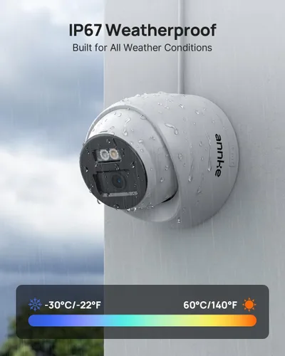 Miniatura 8 de ANNKE Sistema de Cámaras de Seguridad PoE de 16 Canales 4K, NVR de 12MP H.265+ con HDD de 4TB y 8 Cámaras IP Cableadas de 4K/8MP, Detección AI