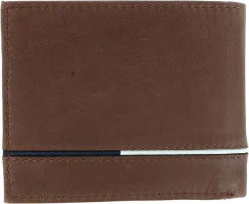 Miniatura 2 de Tommy Hilfiger Leif RFID - Cartera de piel para hombre color marrón