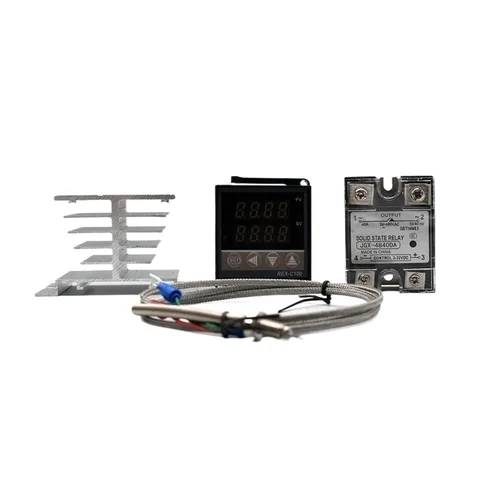 Miniatura 7 de Controlador digital de temperatura REX-C100 REX C100 Termostato + 40DA SSR Relé+Termopar K Sonda de 3.3 ft (juego B)