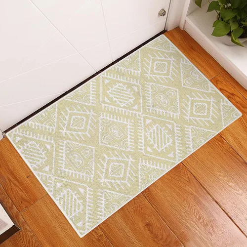 SUSSEXHOME Monument Collection - Alfombra de pelo bajo resistente de 2 x 3 pies, alfombra ultrafina y antideslizante, alfombra de interior de