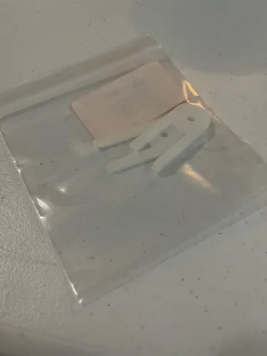 Miniatura 4 de Paquete de 2 llaves de repuesto para interruptor de retención, color blanco