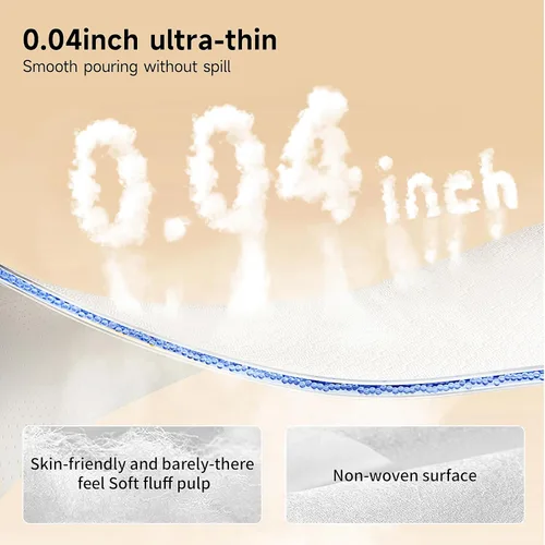 Miniatura 7 de Snow Bear Almohadillas de lactancia desechables ultrafinas, 100 unidades superabsorbentes y transpirables para madres que amamantan, se mantienen