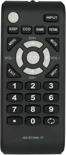 Miniatura 5 de Mando a distancia de repuesto compatible con Insignia TV NS-48D510NA17 NS-32D311NA17 NS-24D510MX17 NS-32D310NA17 NS-40D510MX17 NS-24D510MX17