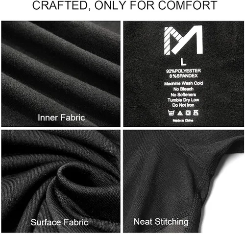 Miniatura 4 de MEETYOO mens Men's Thermal Underwear Set Sport Long Johns Base Layer