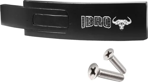 Miniatura 2 de IBRO Hebilla de palanca de repuesto resistente para cinturón de levantamiento de pesas y levantamiento de pesas de 0.394 pulgadas, libre de óxido