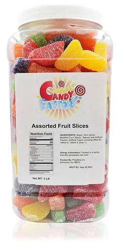 Miniatura 9 de Sarah's Candy Factory - Rebanadas de fruta surtidas (3 libras en frasco)