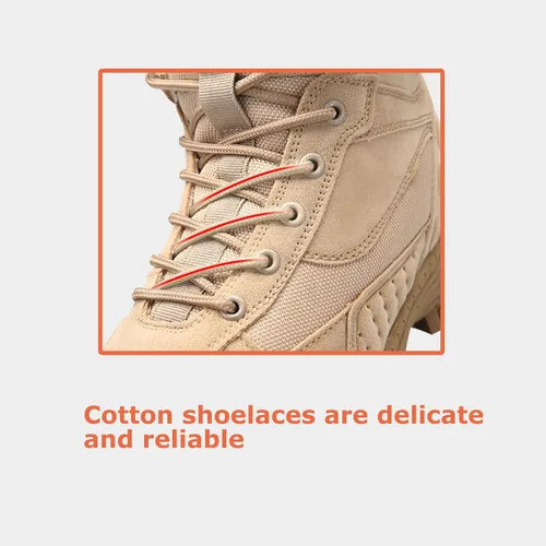 Miniatura 4 de Kervaky Botas tácticas militares para hombre, botas de trabajo, botas de desierto, botas duras, botas de senderismo, botas de combate, botas