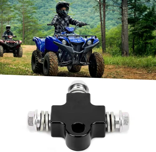 Miniatura 3 de Aramox Línea de freno hidráulico para motocicleta, conector de manguera en T, adaptador de 3 vías, acoplamiento de conector en T, manguera de tubo